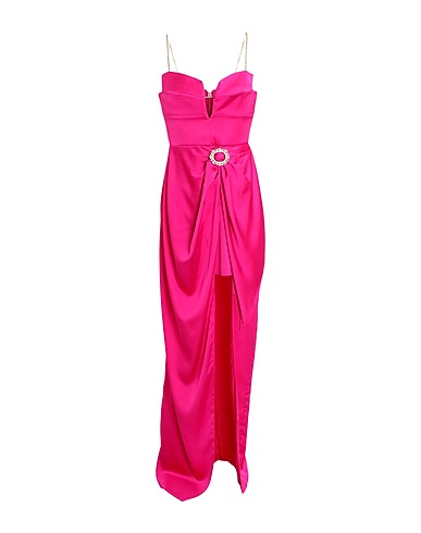 FOREVER UNIQUE Sheath dress Fuchsia 95% Polyester, 5% Lycra®