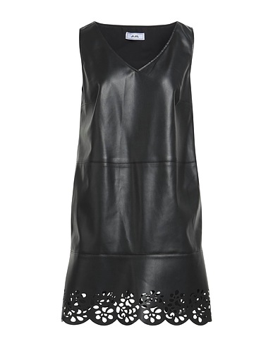 JIJIL Short dress Black 100% Polyester, Polyurethane