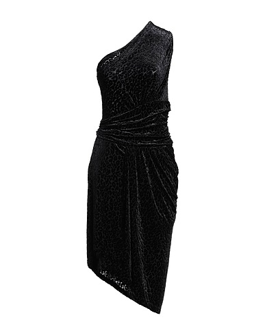 IRO Midi dress Black 51% Polyester, 38% Nylon, 11% Elastane
