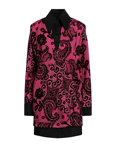 JIJIL Short dress Fuchsia 88% Cotton, 12% Polyester, Acetate, Silk