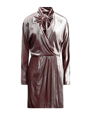 ALBERTA FERRETTI Short dress Antique rose 80% Viscose, 20% Silk
