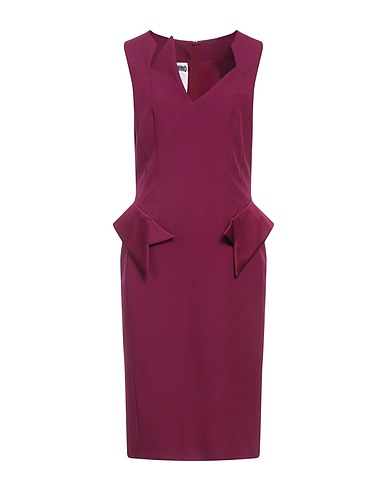 MOSCHINO Elegant dress Garnet 70% Acetate, 30% Viscose