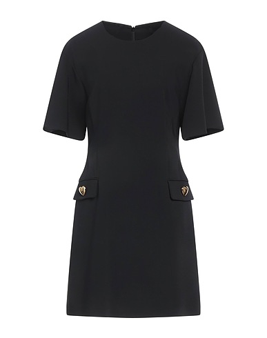 MOSCHINO Short dress Black 97% Viscose, 3% Elastane