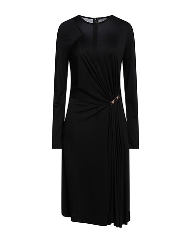 BALLY Midi dress Black 82% Viscose, 18% Silk