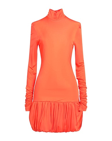 MOSCHINO JEANS Sheath dress Orange 100% Viscose