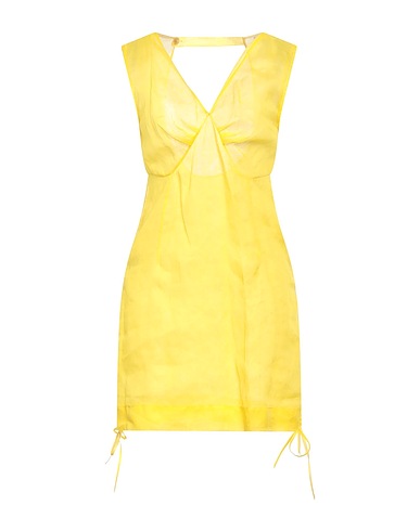 LOEWE Short dress Yellow 100% Cotton