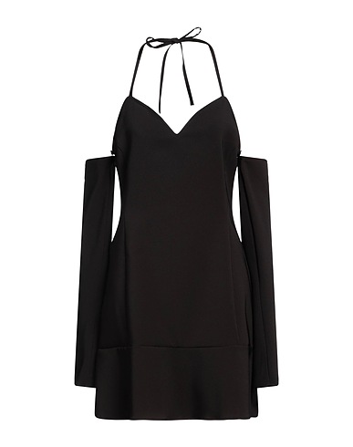 MOSCHINO JEANS Short dress Black 90% Polyester, 10% Elastane