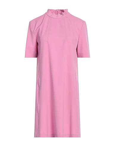 MOSCHINO JEANS Kurzes Kleid Rosa 53% Polyester, 42% Schurwolle, 5% Elastan
