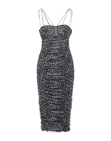 PHILOSOPHY di LORENZO SERAFINI Midi dress Black 100% Polyester