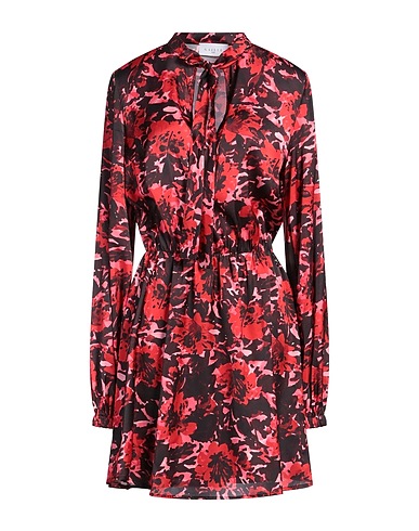 GAëLLE Paris Vestito corto Rosso 100% Poliestere