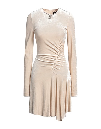 DSQUARED2 Short dress Beige 78% Viscose, 22% Polyamide