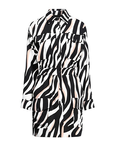PINKO Shirt dress White 100% Polyester