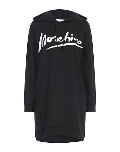 MOSCHINO Short dress Black 97% Cotton, 3% Elastane