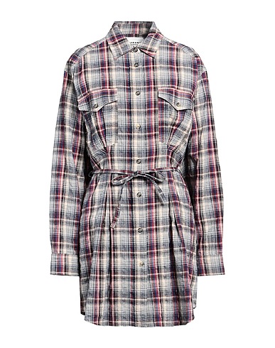 MARANT ÉTOILE Hemdkleid Blau 93% Baumwolle, 7% Leinen