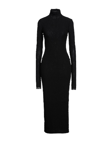 PHILOSOPHY di LORENZO SERAFINI Long dress Black 85% Polyamide, 15% Elastane