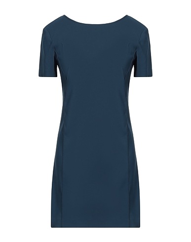 PATRIZIA PEPE Short dress Deep teal 97% Polyester, 3% Elastane