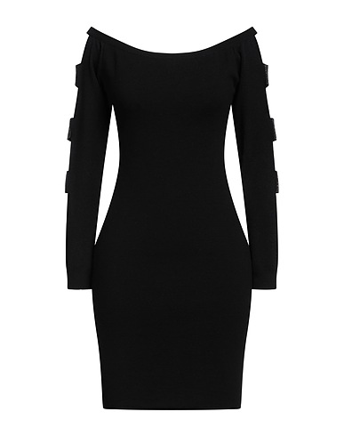 GAëLLE Paris Sheath dress NOIR Black 54% Viscose, 29% Polyester, 17% Polyamide