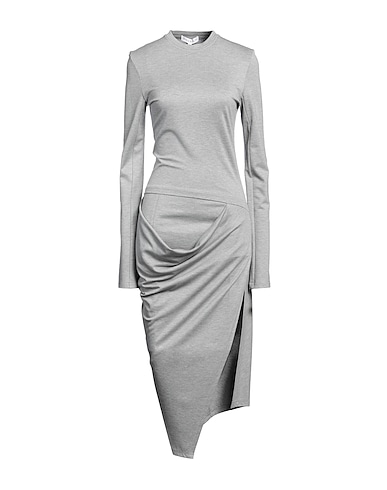JW ANDERSON Midi dress 85% Viscose, 14% Polyamide, 1% Polyurethane