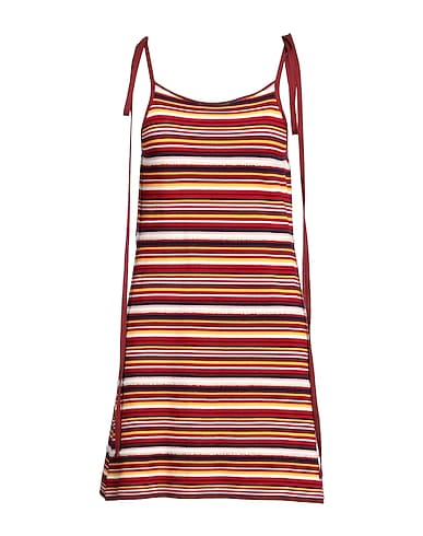ALANUI Vestito corto Rosso 100% Cotone