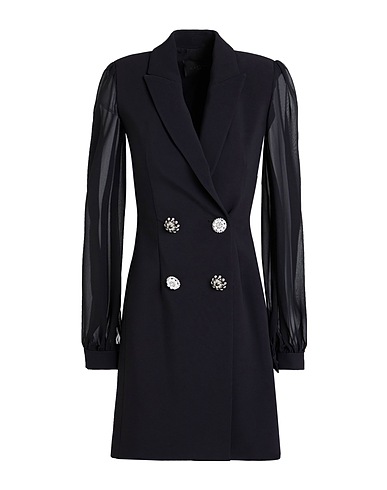 GAëLLE Paris Blazer dress NOIR Black 95% Polyester, 5% Elastane
