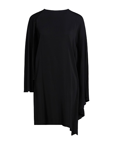GRIFONI Short dress Black 97% Viscose, 3% Elastane