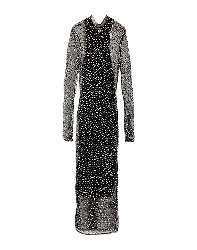 ISABEL MARANT Long dress Black 61% Polyamide, 39% Elastane