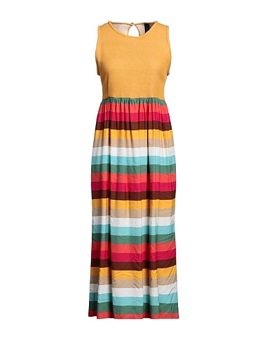 NORA BARTH Midi dress Camel 76% Cotton, 24% Viscose