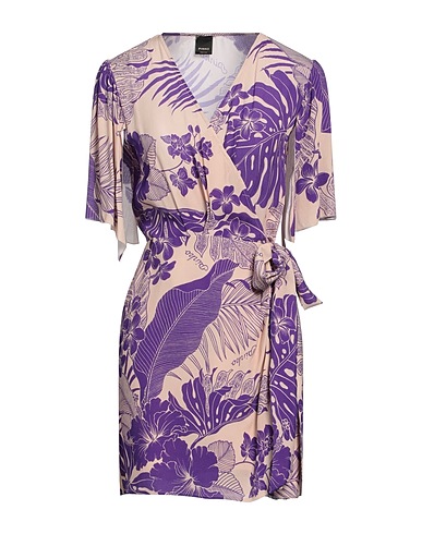 PINKO Short dress Purple 100% Viscose