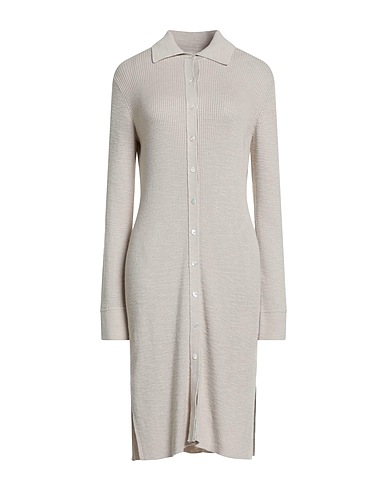 THEORY Vestido midi 73% Algodón, 25% Viscosa, 2% Otras Fibras