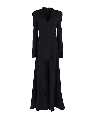 PHILOSOPHY di LORENZO SERAFINI Long dress Black 98% Viscose, 2% Elastane