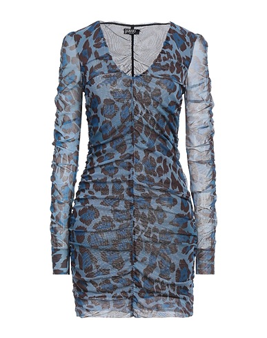 LIU •JO Sheath dress Slate blue 95% Polyester, 5% Elastane