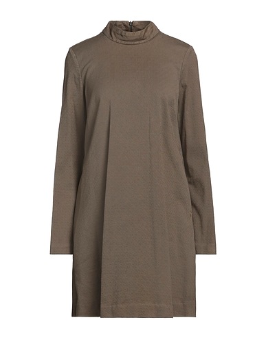 AT.P.CO Short dress Taupe 97% Cotton, 3% Elastane