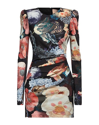 ANIYE BY Sheath dress Black 95% Polyester, 5% Elastane