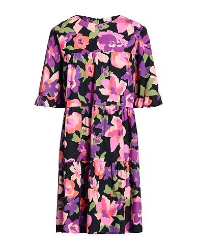REBEL QUEEN by LIU •JO Short dress Black 100% Cotton