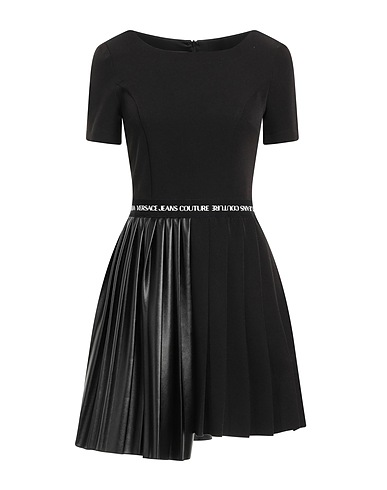 VERSACE JEANS COUTURE Pleated dress 93% Polyester, 7% Elastane, Polyurethane