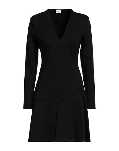 REBEL QUEEN by LIU •JO Short dress Black 70% Viscose, 25% Polyamide, 5% Elastane