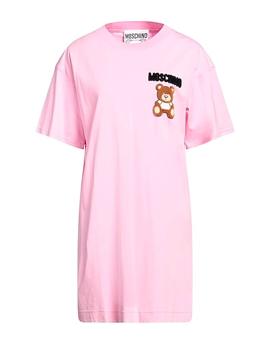 MOSCHINO Sommerkleid ROSA 100% Baumwolle, Polyamid, PVC - Polyvinylchlorid, Glas