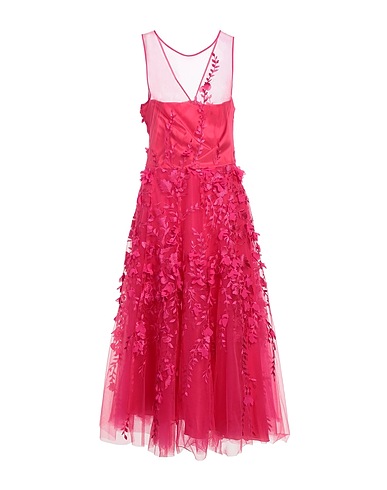 MAISON COMMON Midi dress Fuchsia 100% Polyester