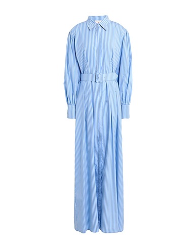 CRIDA Milano Long dress Sky blue 100% Cotton