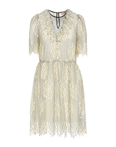 TWINSET Short dress Cream 69% Polyamide, 31% Polyester