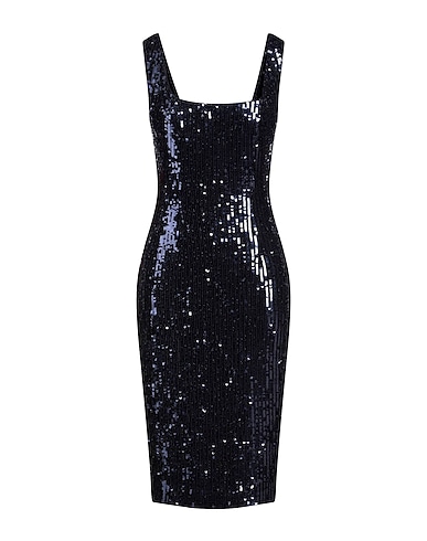 MAX MARA STUDIO Midi dress Blue 95% Polyester, 5% Elastane