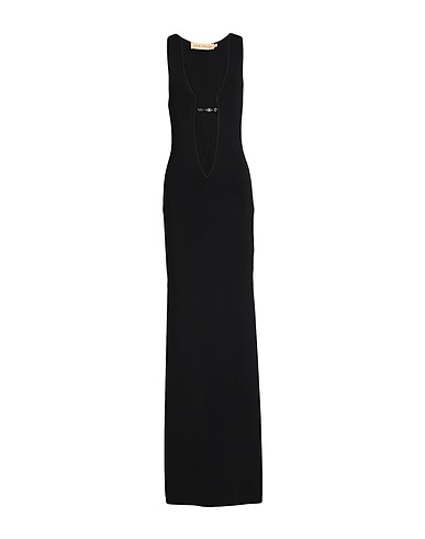 AYA MUSE Long dress Black 100% ENKA® Viscose