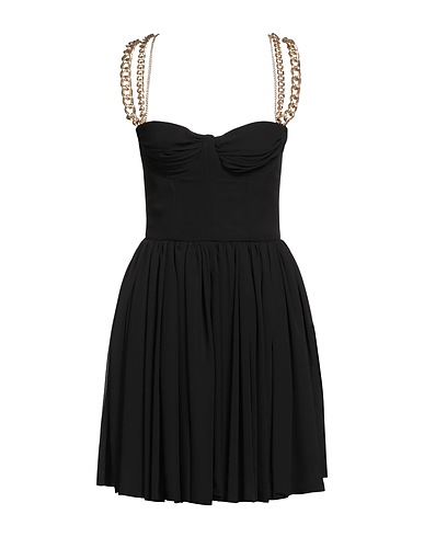 STEFANO DE LELLIS Short dress Black 100% PES - Polyethersulfone