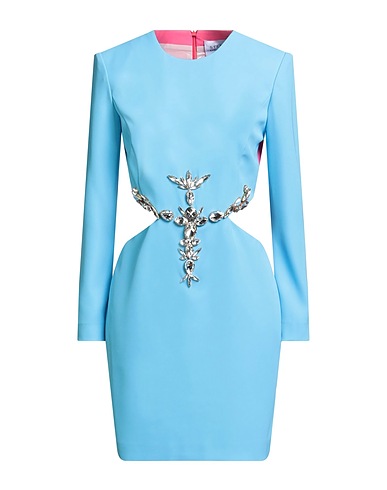 STEFANO DE LELLIS Sheath dress Azure 96% PES - Polyethersulfone, 4% Elastane