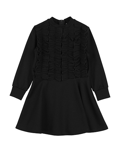 TWINSET Vestito Baby  Nero 62% Viscosa, 32% Poliammide, 6% Elastan, Poliestere