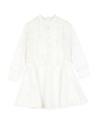 TWINSET Baby dress White 62% Viscose, 32% Polyamide, 6% Elastane, Polyester