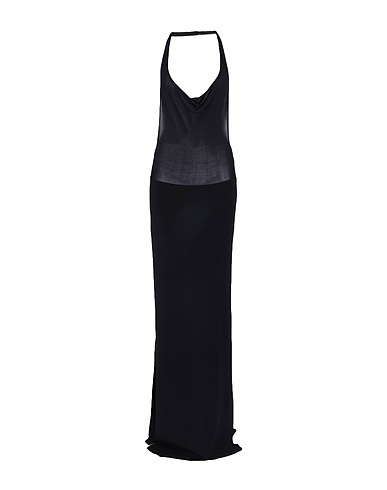 AYA MUSE Long dress Black 90% ENKA® Viscose, 8% Nylon, 2% Elastane