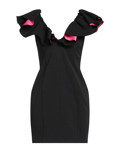 PINKO Elegant dress Black 96% Polyester, 4% Elastane