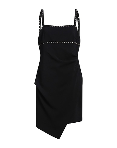 PINKO Tubino Nero 98% Poliestere, 2% Elastan, Alluminio