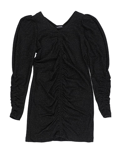 MONNALISA Dress Black 80% Viscose, 8% Polyester, 7% Polyamide, 5% Elastane